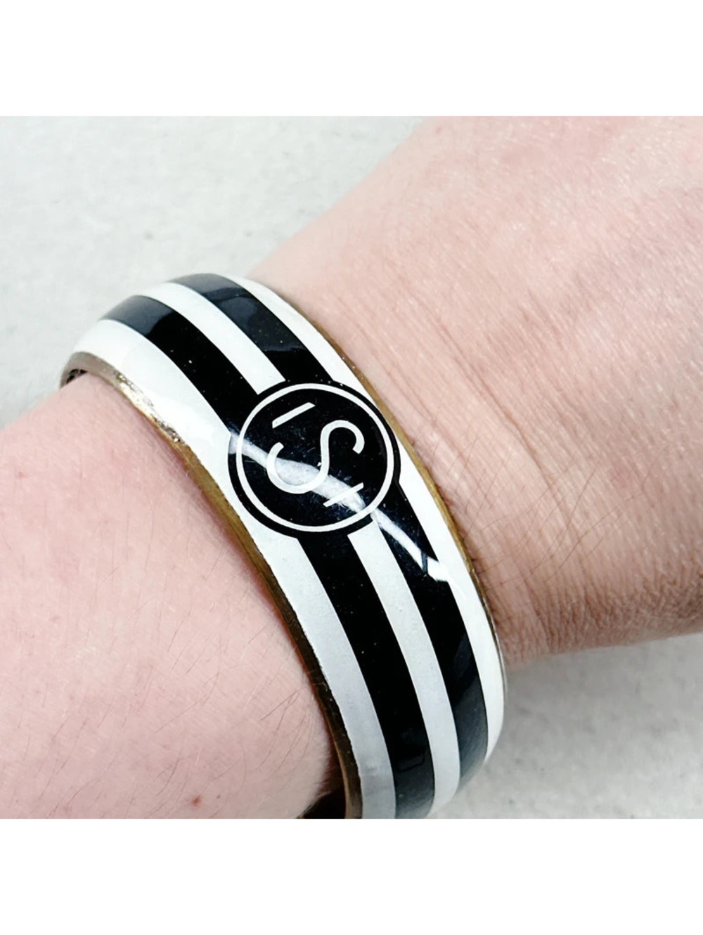 86a. S Initial Bracelet Preloved Monogram